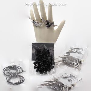 Black Tone Jewelry Lot